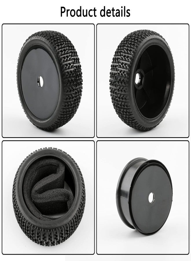 Rchobbytop 4pcs 17mm Tires and Hard Dish Wheels with Drive Hex Adapters for 1/8 Buggy RC Racing Car Kyosho Tamiya Redcat HPI Traxxas AE Losi TLR HSP 94762 94081 - Image 4